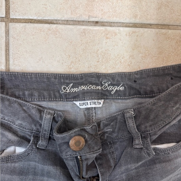 Women's Gray Jeans - Picture 2 of 5